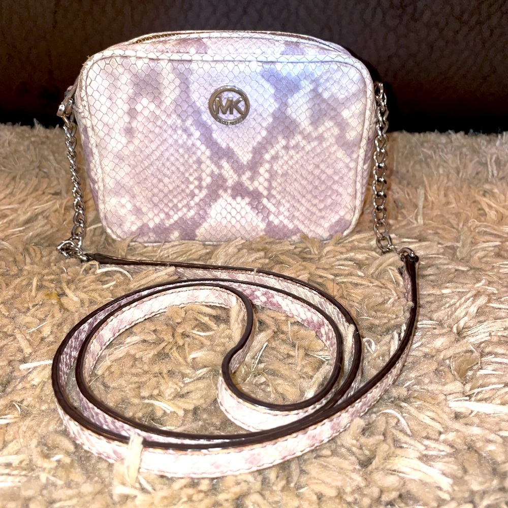 Michael Kors Python Snake Crossbody Small Purse - image 1